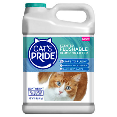 Cat's Pride Cat Litter Flushable Clumping Clay