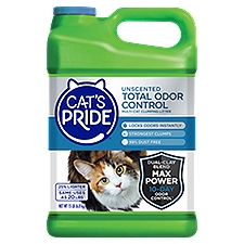Cat's Pride Unscented Total Odor Control Multi-Cat Clumping Litter, 15 lb