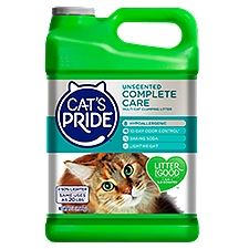 Cat's Pride Clay Litter, Complete Care Unscented Multi-Cat Clumping, 10 Pound