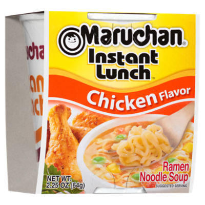 Maruchan Instant Lunch Chicken Flavor Ramen Noodle Soup, 2.25 oz
