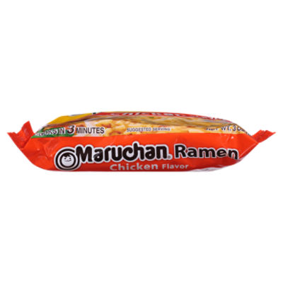 Maruchan Ramen Noodle Soup, Pork Flavor - 3 oz