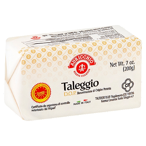 Auricchio Taleggio D.O.P. Cheese, 7 oz