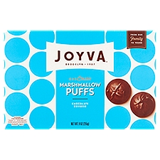 Joyva Chocolate Covered Classic Marshmallow Puffs, 9 oz