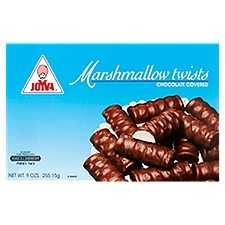 Joyva Marshmallow Twists, Chocolate Covered, 9 Ounce