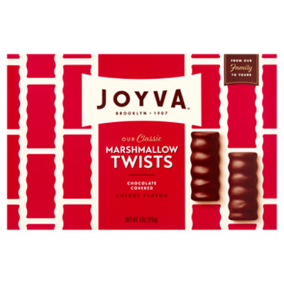 Joyva Chocolate Covered Cherry Flavored Marshmallow Twists, 9 oz ShopRite