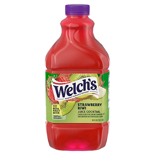 Welch's Strawberry Kiwi Juice Cocktail, 64 fl oz Bottle