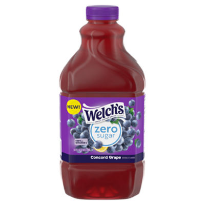 Welch's Concord Grape Zero Sugar Drink, 64 fl oz Bottle