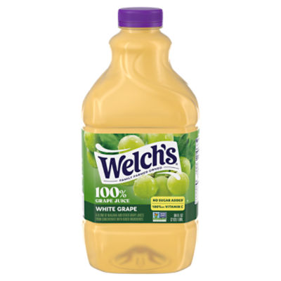 Welch's 100% Grape Juice, White Grape, 64 fl oz Bottle, 64 Fluid ounce