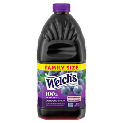 Welch's 100% Grape Juice, Concord Grape, 96 fl oz Bottle
