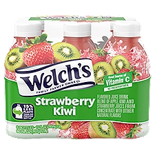 Welch's Strawberry Kiwi Drink, 10 Fl Oz On-the-Go Bottle (Pack of 6)
