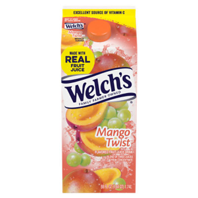 Welch's Mango Twist Fruit Juice Drink, 59 fl oz carton