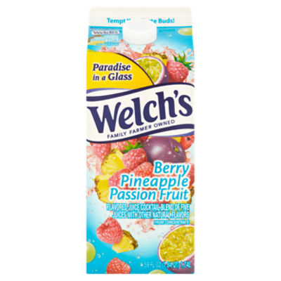 Welch's Berry Pineapple Passion Fruit Juice Cocktail, 59 fl oz