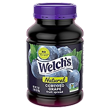 Welch's Natural Concord Grape, Spread, 27 Ounce