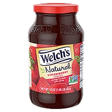 Welch's Natural Strawberry Fruit Spread, 17 oz, 17 Ounce