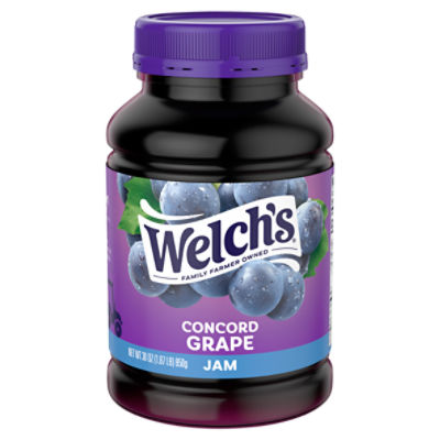 Welch's Concord Grape Jam, 30 oz