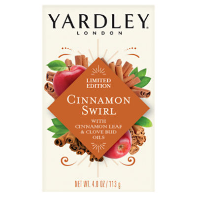 Yardley London Cinnamon Swirl Limited Edition, 4.0 oz