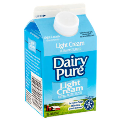 Dairy Pure Light Cream, 16 fl oz