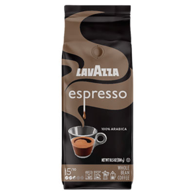 Lavazza Espresso Italiano 100% Arabica Whole Bean Coffee, 10.5 oz