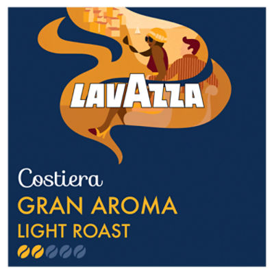 Lavazza Costiera Gran Aroma Light Roast Ground Coffee K-Cup Pods