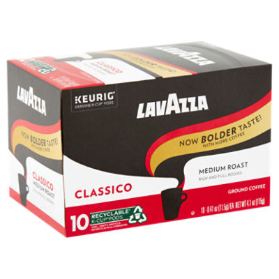 LavAzza Espresso Italiano Ground Coffee KCup Box, 10 ct / 0.34 oz - Harris  Teeter