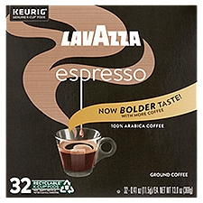 Lavazza Espresso Coffee K-Cup Pods, 0.41 oz, 32 count