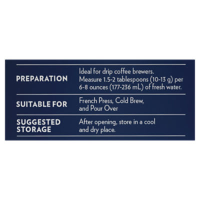 Lavazza Intenso Dark Roasted Ground Coffee, 12 oz - Fairway