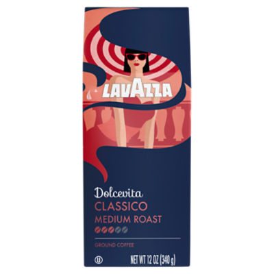 Lavazza Classico Medium Roasted Ground Coffee, 12 oz ShopRite