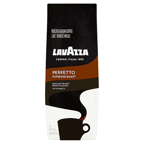 Lavazza Perfetto Espresso Roasted Ground Coffee, 12 oz
Made from 100 % carefully selected Arabica beans, Perfetto is bold with lingering caramel notes. It is roasted a bit longer to produce a ''perfect'' and characteristically Italian dark flavor profile.
The ideal choice for those who love the pure pleasure of espresso roasts.

Intensity Scale 1-10
Gran Aroma - 4
Classico - 5
Perfetto - 6
Gran Selezione - 7
Intenso - 9
