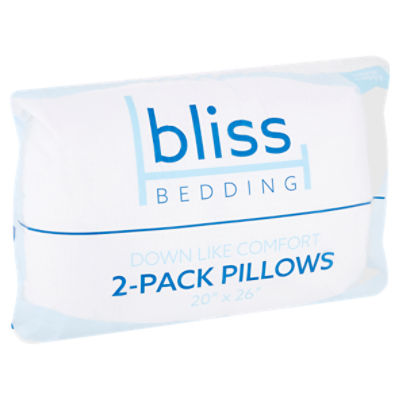 Bliss Bedding Pillow, 2 count - ShopRite