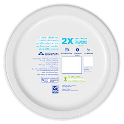 Save on Dixie Paper Plates 10 1/16 Inch Order Online Delivery