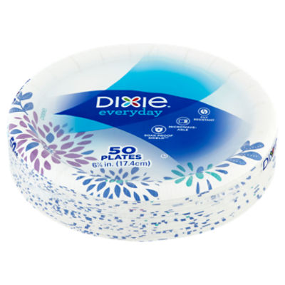 Dixie Everyday Paper Plates, 7 - 50 count