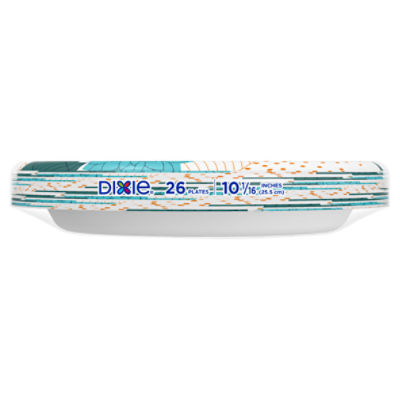 Dixie Everyday disposalble Paper Plates 10 1/16