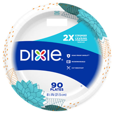 DIXIE® EVERYDAY PRINTED PAPER PLATES, 8 1/2 IN PLATES