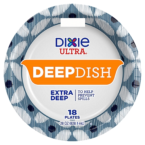DIXIE ULTRA® DEEP DISH, 9 IN 18 CT