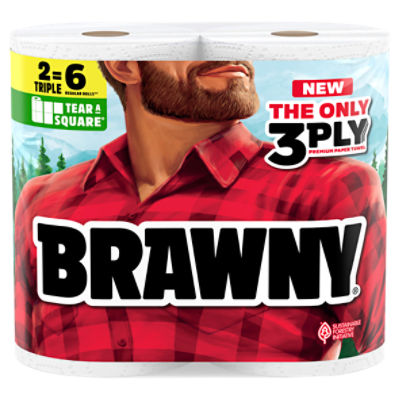 Brawny Paper Towels, 2 count