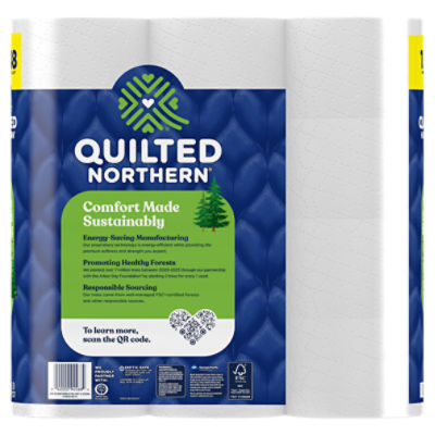 Quilted Northern Ultra Soft & Strong Toilet Paper, 12 Mega Rolls 