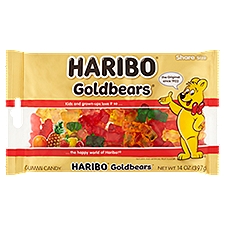 Haribo Goldbears Gummi Candy Share Size, 14 oz, 14 Ounce