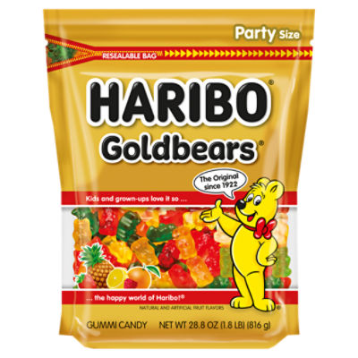 Haribo Goldbears Original Gummy Bears Bag, 3 lb 