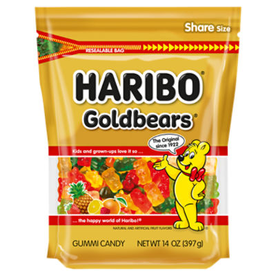 Haribo Goldbears Gummi Candy Share Size, 14 oz