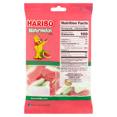 Haribo Watermelon Gummi Candy Ubicaciondepersonascdmxgobmx 4672