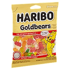 Haribo Goldbears Gummy Candy Share Size, 5.29 oz