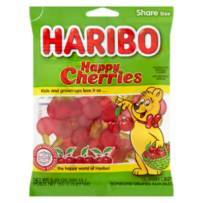 Cherry Gummy Candy Made From Squash