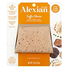 ALEXIAN Truffle Mousse with Pork, Turkey Liver, and Chicken Liver, 5 oz