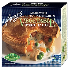 Amy's The Original Vegetable, Pot Pie, 7.5 Ounce