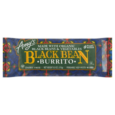Amy's Black Bean Burrito, 6.0 oz, 6 Ounce