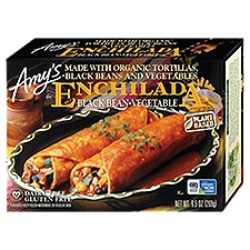 Amy's Enchilada - Organic Black Bean Vegetable, 9.5 Ounce
