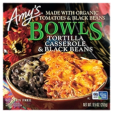 Amy's Tortilla Casserole & Black Beans Bowls, 9.5 oz