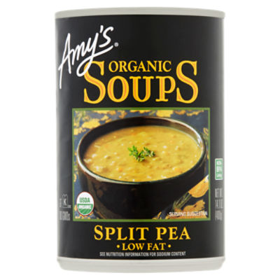 Amy's® Organic Low Fat Split Pea Soup, 14.1 oz - Fry's Food Stores