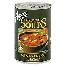 Amy's Organic Low Fat Minestrone, Soups, 14.1 Ounce