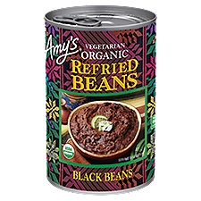 Amy's Vegetarian Organic Refried Black Beans, 15.4 oz